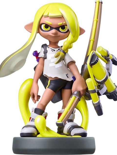 amiibo - Inkling (Yellow) - Splatoon Series