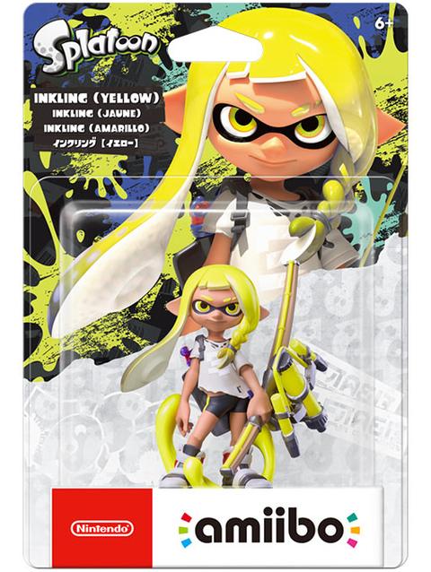 amiibo - Inkling (Yellow) - Splatoon Series