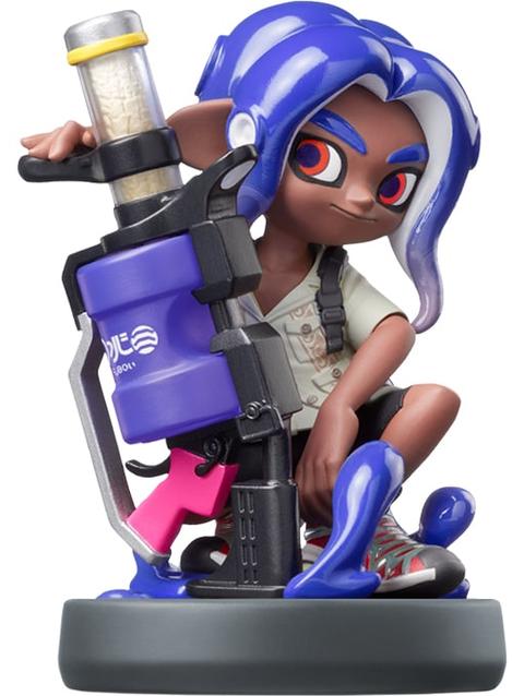 amiibo - Octoling (Blue) - Splatoon Series