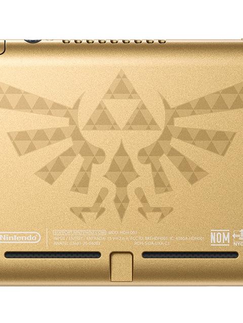 Nintendo Switch Lite: Hyrule Edition with Bonus Nintendo Switch Online   Expansion Pack