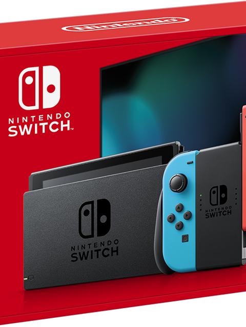 Nintendo Switch - Neon Blue   Neon Red Joy-Con