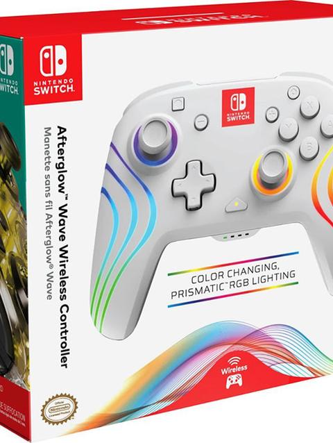 Afterglow™ Wave Wireless LED Controller for Nintendo Switch™ - White