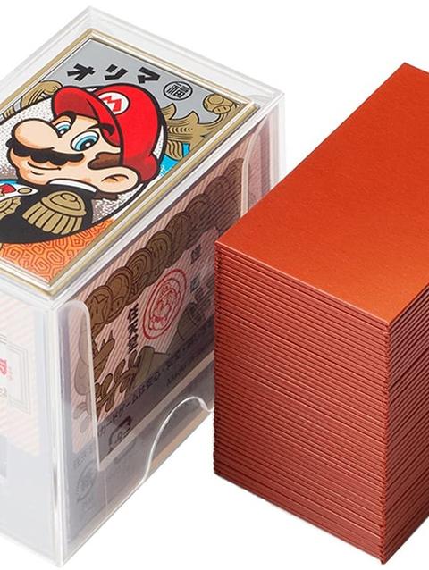 Hanafuda Cards - Mario (Red)