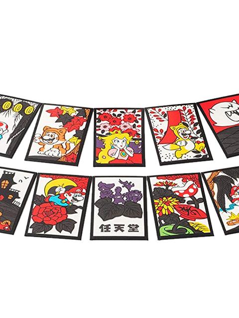 Hanafuda Cards - Mario (Red)