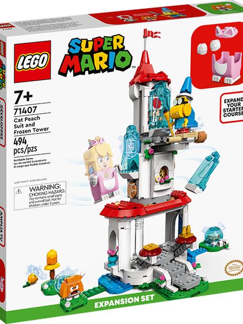 LEGO® Super Mario™ Cat Peach Suit and Frozen Tower Expansion Set